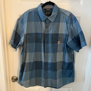 Carhartt Rugged Flex Short Sleeve Button-up Size XL